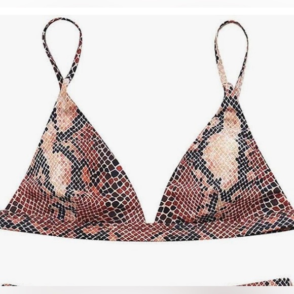 SEXY SNAKE 🐍 PRINT BIKINI SWIMWEAR TOP - Picture 10 of 12